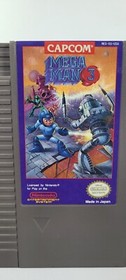 Mega Man 3 NES Authentic Cartridge Only *Tested* SEE PICTURES 