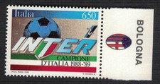 INTER SCUDETTO NUOVO CON APPENDICE BOLOGNA  ANNO 1989