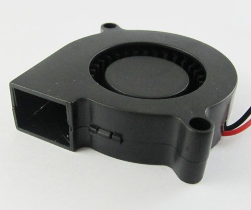 5x Brushless DC Cooling Blower Fan 50mm 5015S 50x50x15mm 5V 12V 24V 2pin/2wire - Afbeelding 3 van 4