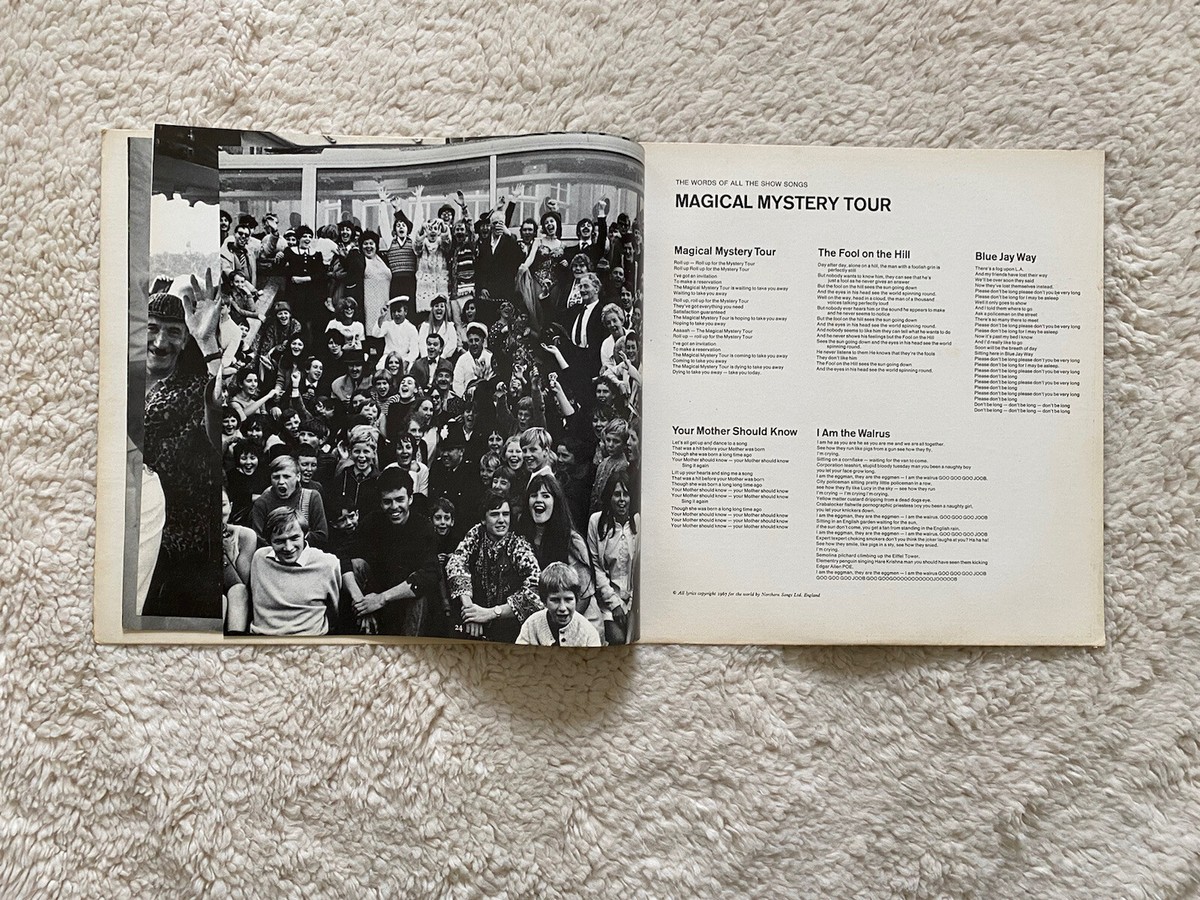 初回US/BEATLES Magical Mystery Tour 24リーフ THE BEATLES ~ MAGICAL MYSTERY TOUR ~ ORIGINAL APPLE LABEL
