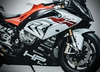 Aufkleberset weiß 22-teilg, Race Sponsoren BMW S1000RR K46 HP HP4 Race/Street - Bild 1 von 4