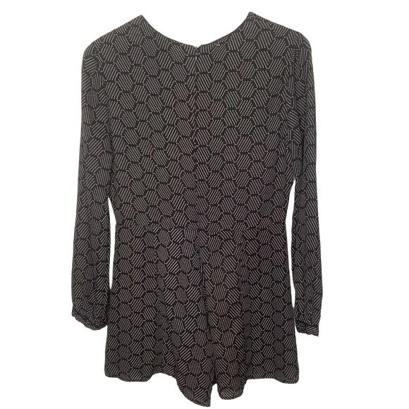 Детский комбинезон Anthropologie Harlyn Honeycomb Black Crepe с длинным рукавом размер Small - Изображение 2 из 4