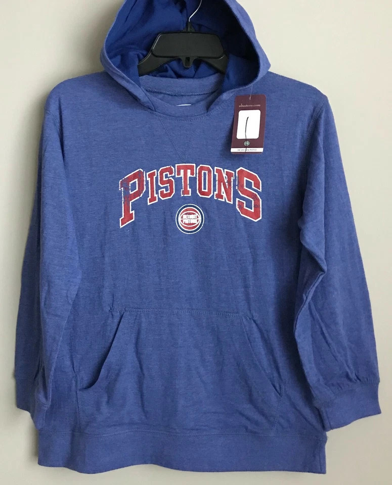 Nueva NBA Niñas Sudadera con Capucha Ligera Talla Mediana Camisa con Capucha Colores Claros Equipo Baloncesto Foto 2 de 4