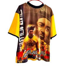 Rare Vtg Club Aguilas Del America Authentic Jersey AOP ZAMORANO #9 Corona Futbol