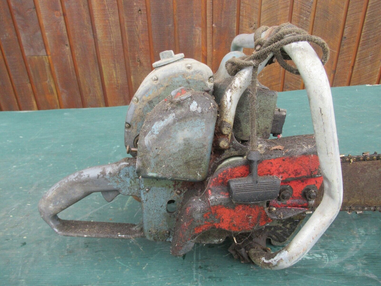 Vintage HOMELITE Chainsaw Chain Saw with 17\