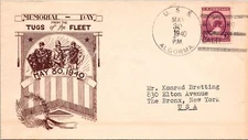 USS Algorma - 5.30.1940 - Memorial Day / San Pedro, Calif - F43990