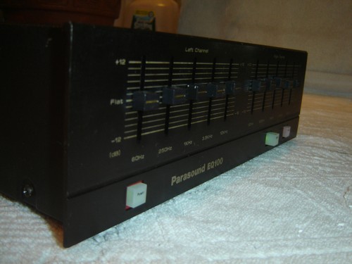 Parasound EQ100, Stereo 5 Band, Graphic Equalizer, Eq - Picture 4 of 12