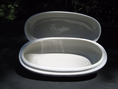 BLUE BIRD DESIGN   TWO PIECE TRINKET OVAL  BOX   6" LONG GOOD FOR JEWELRY - Bild 5 von 6