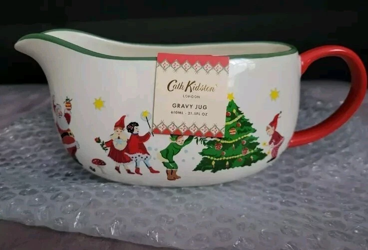 Cath Kidston Gravy Jug - Gravy Boat - Christmas - 480ml - BNWT - Image 3 of 4