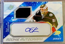 2023-24 Upper Deck SPX OLLE ERIKSSON EK RC AUTO JERSEY#d 39/65 Rookie Autograph