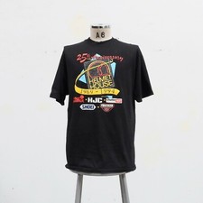 Vintage 90s Helmet House Tour Master Shoei First Gear HJC Shirt XL Made in USA