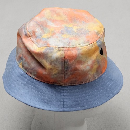 Kids Nike Tie Dye Bucket Hat Small / Medium Youth Orange Blue Yellow Vibrant - Picture 7 of 9
