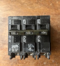 Siemens Q3100 3 Pole 100 A Circuit Breaker