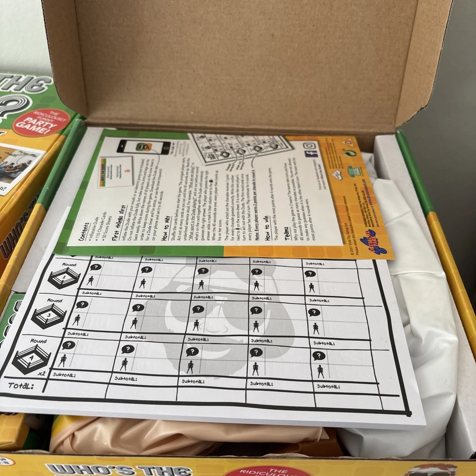 Who's the Dude? Hilarious Charades Double Act Game - Image 4 of 4