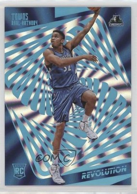 2015-16 Panini Revolution Rookies Sunburst /75 Karl-Anthony Towns Rookie RC h8k