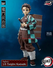 Perfect Threezero Tanjiro Kamado Action Figure In Stock Collectibles
