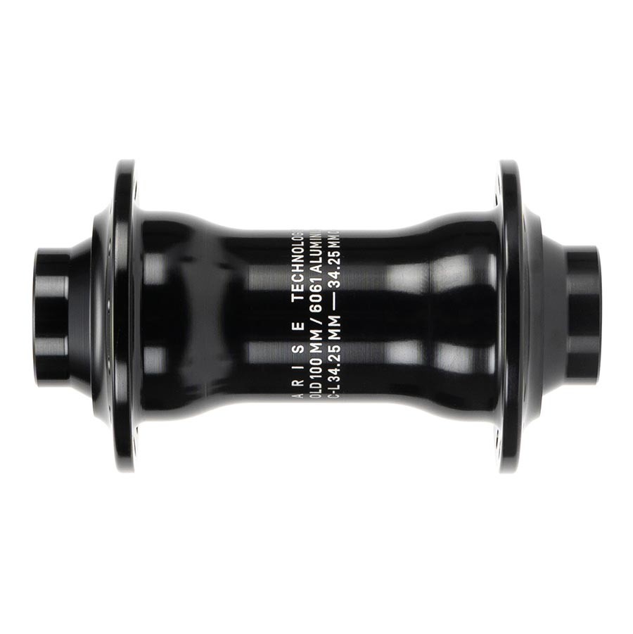 Передняя ступица ARISE Echo 28H 100 мм со спицами черного цвета с J-образным изгибом облегченная 11390₽