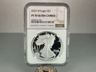 2022-W Proof $1 American Silver Eagle NGC PF70UC Brown Label