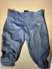 Nike Vapor Dri-Fit Kids Youth Baseball Pants Size Medium Sky Blue