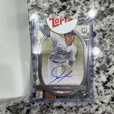 2025 Topps Museum Collection Roki Sasaki RC Auto Archival Parallel /149 Sealed