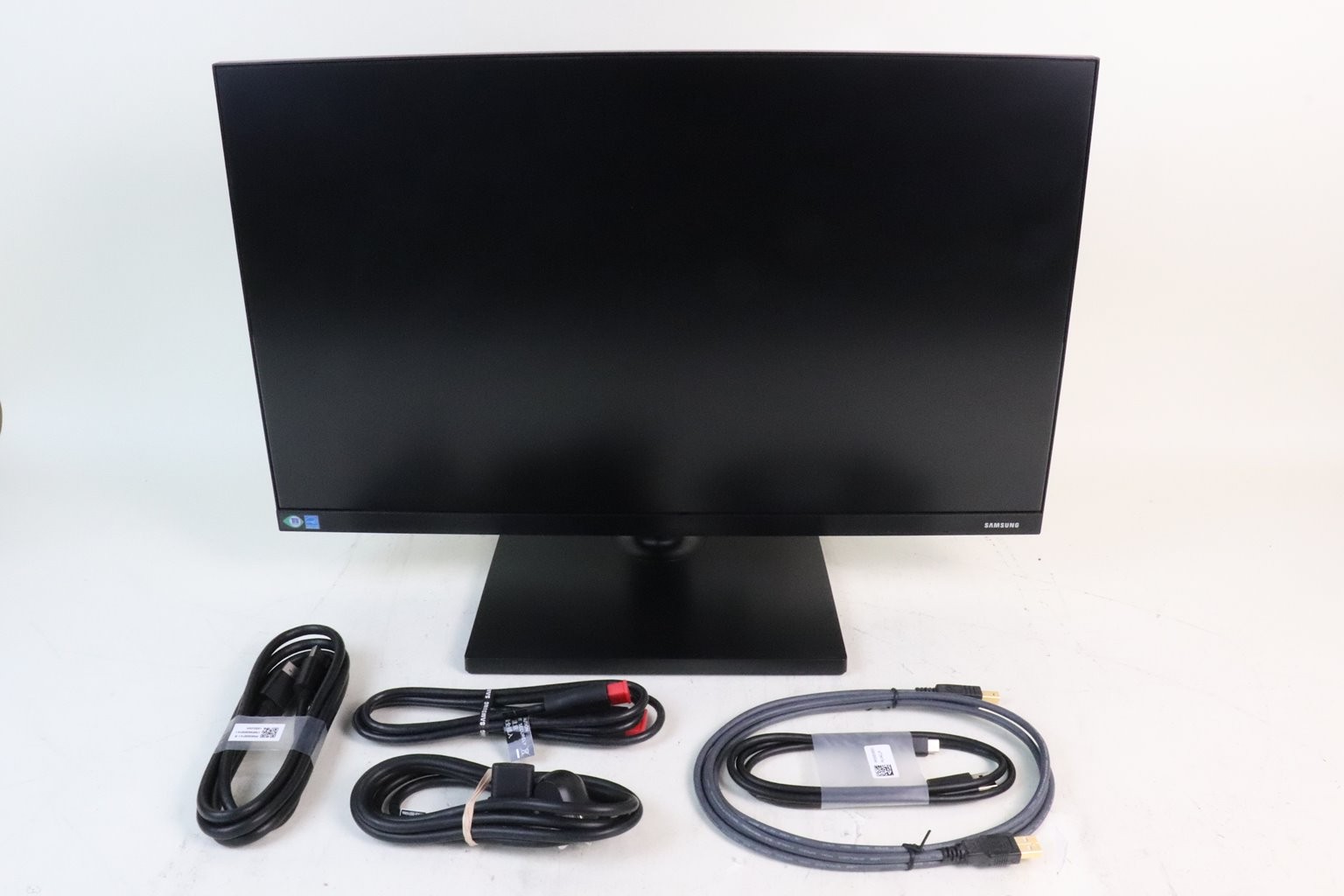 SAMSUNG 24" FT45 FHD IPS MONITOR | LF24T454FQNXGO | BLACK