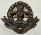 WW2 THE MIDDLESEX REGIMENT MILITARY ECONOMY CAP BADGE GENUINE WORLD WAR II