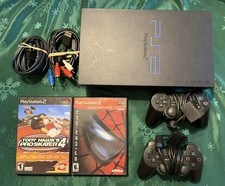 Sony PlayStation 2 SCPH-39001 PS2 Fat Console System Bundle - Tested and Working
