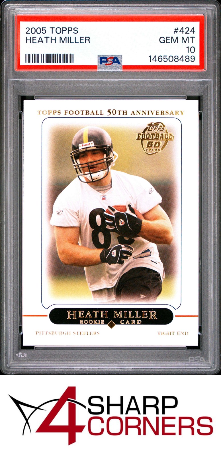 Heath Miller Topps #424 Base