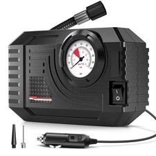 CARSUN Mini Air Pump Tire Inflator – Portable 20L/Min Electric Compressor