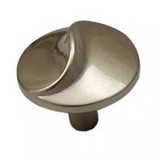 Highline 1-3/8 In. Satin Nickel round Cabinet Knob