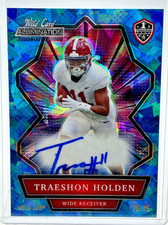 TRAESHON HOLDEN HOLO-LUX BLUE CRYSTALS RC 15/15 - 2021 WC Alumination NIL ANBC-A