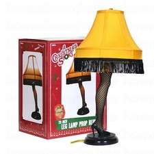 A Christmas Story Leg Lamp Holiday Light 20" Tabletop Decor 4-Way Switch