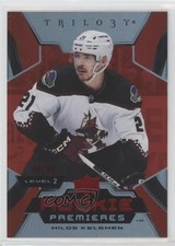2023-24 Upper Deck Trilogy Uncommon Rookies Red 90/99 Milos Kelemen #169 03uh