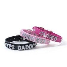 Maßgeschneiderte Strass-Buchstaben Halskette - edler Schmuck für Frauen & Events