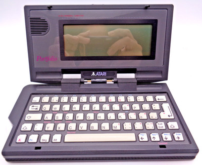ATARI PORTFOLIO HPC-004 POCKET COMPUTER   GETESTET #QWERTY - TASTATUR