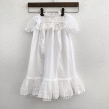 LITTLE THINGS MEANS A LOT Girl 12M Baptism Dress Christening Gown