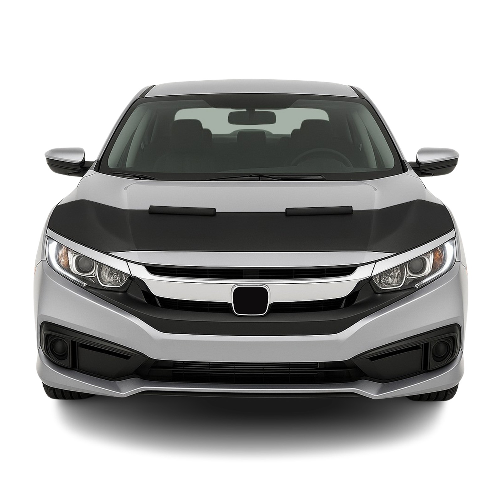 Masque de voiture Honda Civic FC 2017-2021 protège capot vinyle noir premium