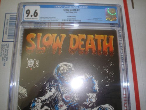 SLOW DEATH #2 SECOND PRINT LAST GASP 1970 CGC 9.6 CORBEN SHERIDAN JACKSON CRUMB