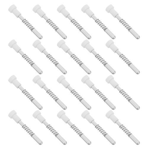 20 Pcs Screen Window Fixing Latch Door Spring Latches Metal Plunger ...