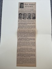 Joe Garagiola Rollie Hemsley President Johnson 1964 Sporting News Baseball 4X15