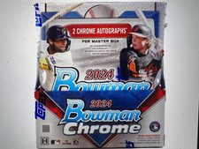 2024 BOWMAN CHROME BASEBALL HOBBY (12 - MASTER BOX) CASE FACTORY SEALED