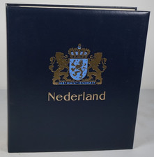 NETHERLANDS 1852-1940s COLLECTION OF NEARLY 500 STAMPS MINT & USED IN DAVO ALBUM