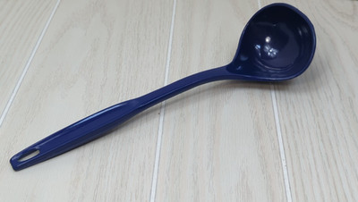 Foley vintage blue soup ladle nylon kitchen utensil