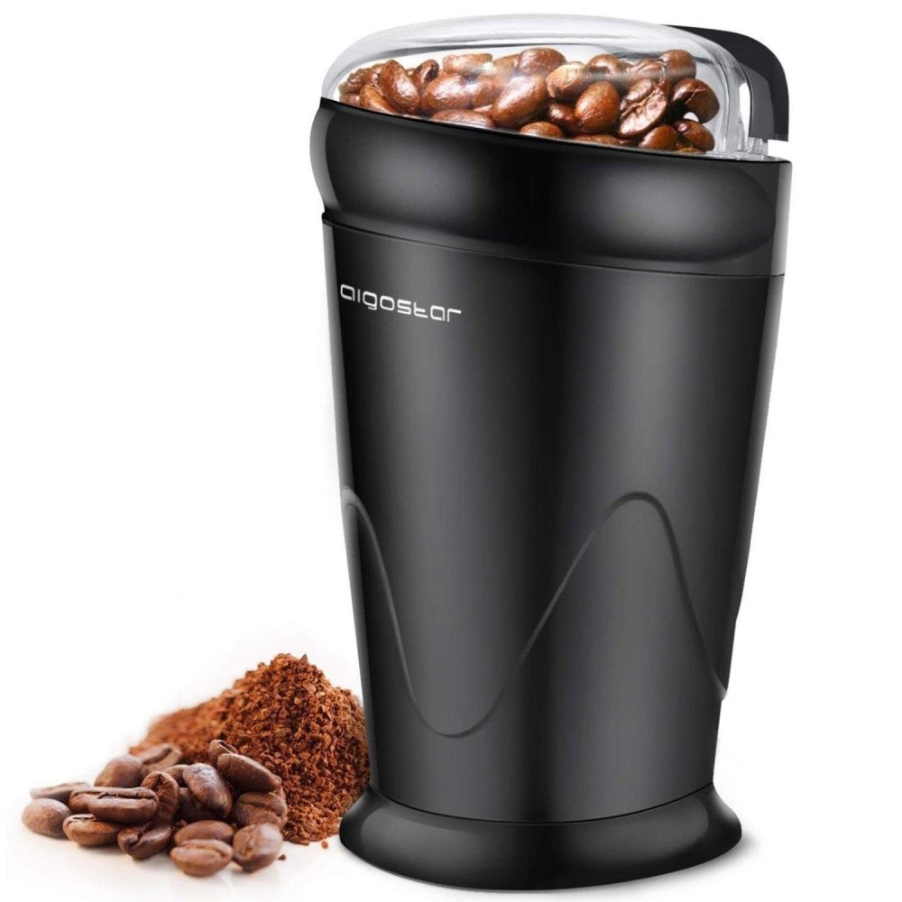 Macina Caffè Elettrico 150W Macinacaffè con Pulsante Capienza 60g Macchina