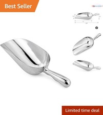 Aluminum Utility Scoop 24-Ounce for Ice Flour Sugar Candy Commercial-Grade