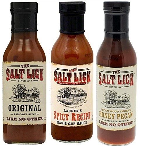 Assortment One Each Of Original Bbq Sauce Lauren's Spicy ...
