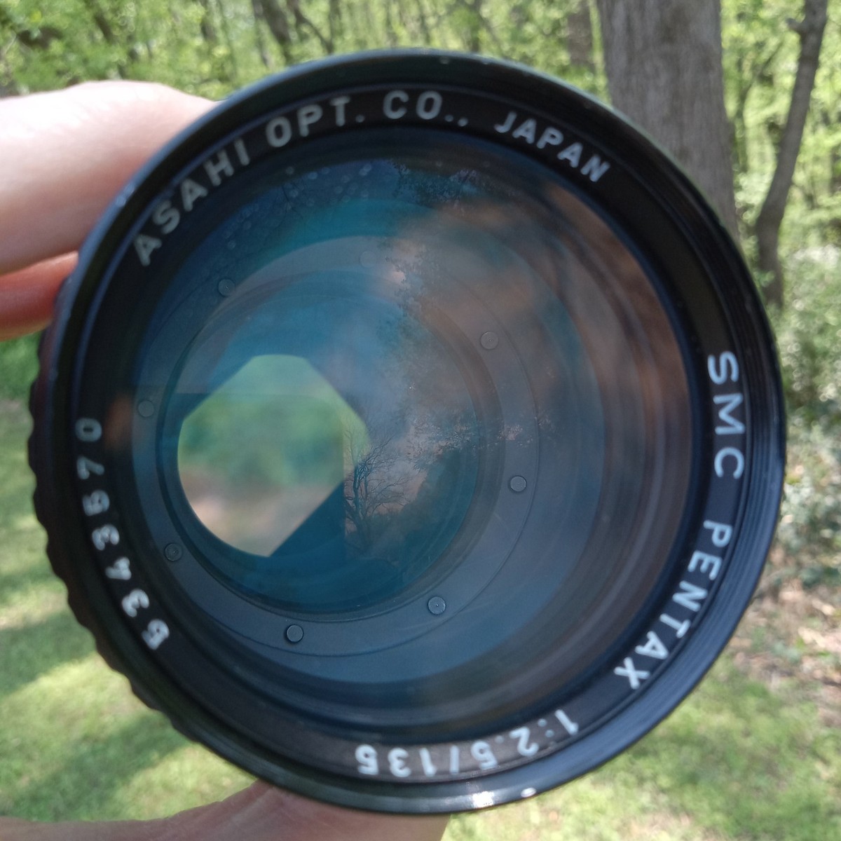 SMC Pentax 135mm F2.5 Pentax K Mount Lens Japan Vtg For Film