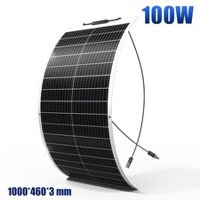 100W Solarmodul Flexible Solarpanel Monokristallin für Wohnmobil Camping …