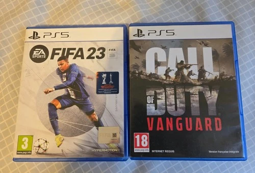 New ListingPS5 FIFA 23 and COD VANGUARD.