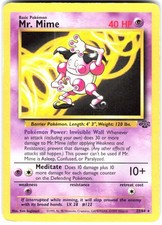 Mr. Mime 22/64 Rare Jungle Pokemon Unlimited Heavily Played on eBay